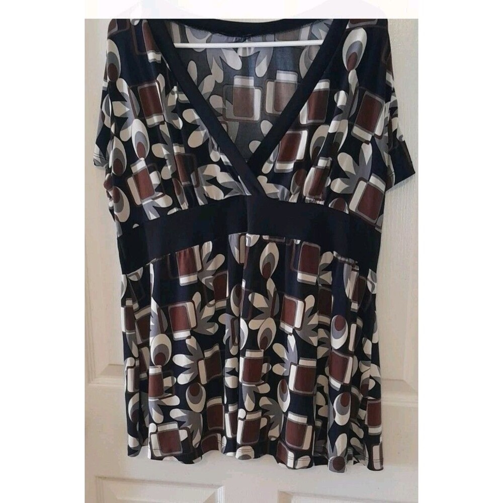 Vintage Candy Rain Babydoll Top.size Xl.b64
